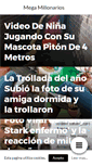 Mobile Screenshot of megamillonarios.com